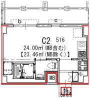 GENOVIA船橋の間取り画像