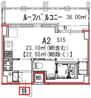GENOVIA船橋の間取り画像