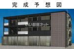 八幡東3丁目アパートA棟の外観