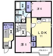 メゾン・グランパ Ⅱの間取り画像