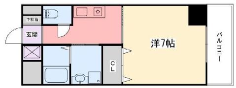 インタービレッジ東延末Ⅱの間取り画像