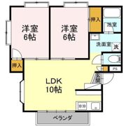 コーポ淵上の間取り画像