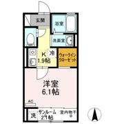 プレザントヒルズ Aの間取り画像