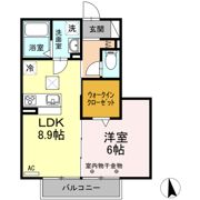 D-room茜部の間取り画像