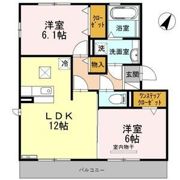 オハナの間取り画像