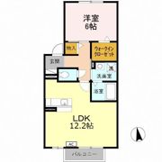 セジュール HODA Ⅱの間取り画像