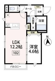 ボヌール川崎大師の間取り画像