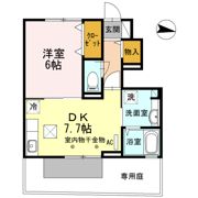 コンフォート倉の間取り画像