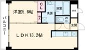 ベスタ大牟田の間取り画像