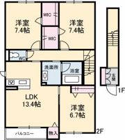 フェリシードの間取り画像