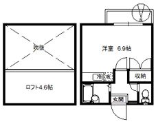 ポラリス下山門Ⅲの間取り画像