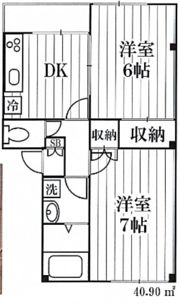 カサベルダの間取り画像