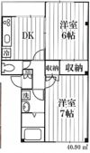 カサベルダの間取り画像