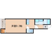 colonial藤松の間取り画像