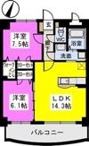 アルテール春日の間取り画像
