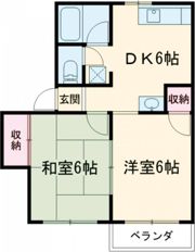 メゾンフジミズの間取り画像