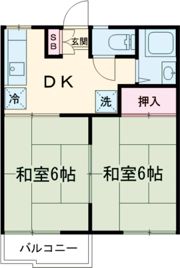 加納レジデンスの間取り画像