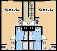 仮)クレール・アブニール立川の間取り画像