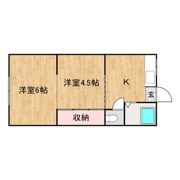 明和マンションの間取り画像