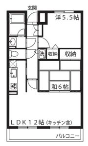 コートエレガンスFの間取り画像