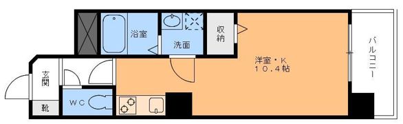 グレイスパル清水の間取り画像