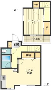 サンテラスの間取り画像