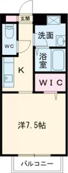 愛コーポレーションカネタの間取り画像