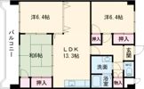 クレスト直方駅前の間取り画像