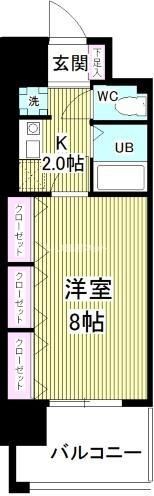 GRASS SQUARE六番館の間取り画像