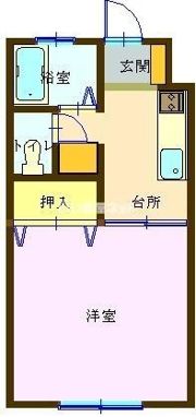 サンライズフジ Ⅱの間取り画像