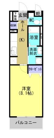 MON テラスの間取り画像