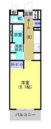 MON テラスの間取り画像