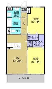 MON テラスの間取り画像