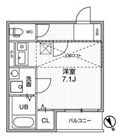 T’s Cuore調布の間取り画像