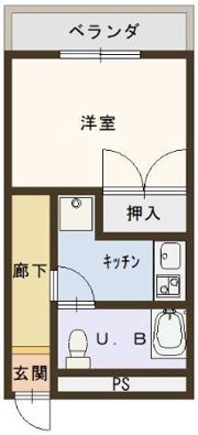 パティオ21の間取り画像