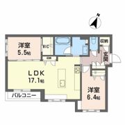 シャーメゾン ルーエの間取り画像