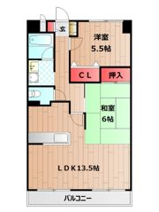 オークヒルズ山口の間取り画像