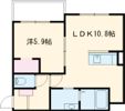 仮）苫小牧市北栄5丁目新築APの間取り画像