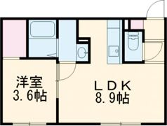 恵庭市福住町3丁目新築MSの間取り画像
