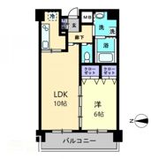 アルファレガロ栗林の間取り画像