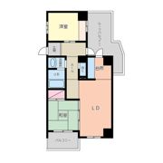 パレス小倉の間取り画像