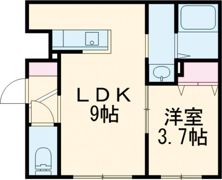 恵庭市福住町3丁目新築MSの間取り画像