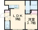 恵庭市福住町3丁目新築MSの間取り画像