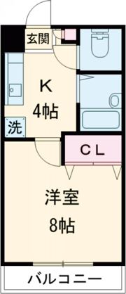 ウェルタウンみわ 1号館の間取り画像