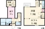 ADC鳥栖エクラの間取り画像