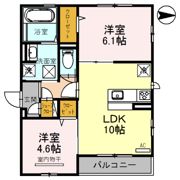 PARKSIDE(パークサイド)新金岡の間取り画像