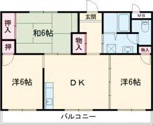親和ハイツの間取り画像