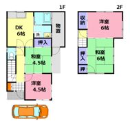 東原3丁目貸家の間取り画像