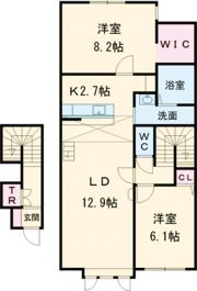 ルミュゼ南の間取り画像