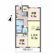 ベレオ一ツ橋の間取り画像